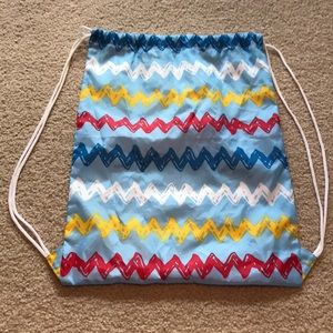 Peanuts printed drawstring bag